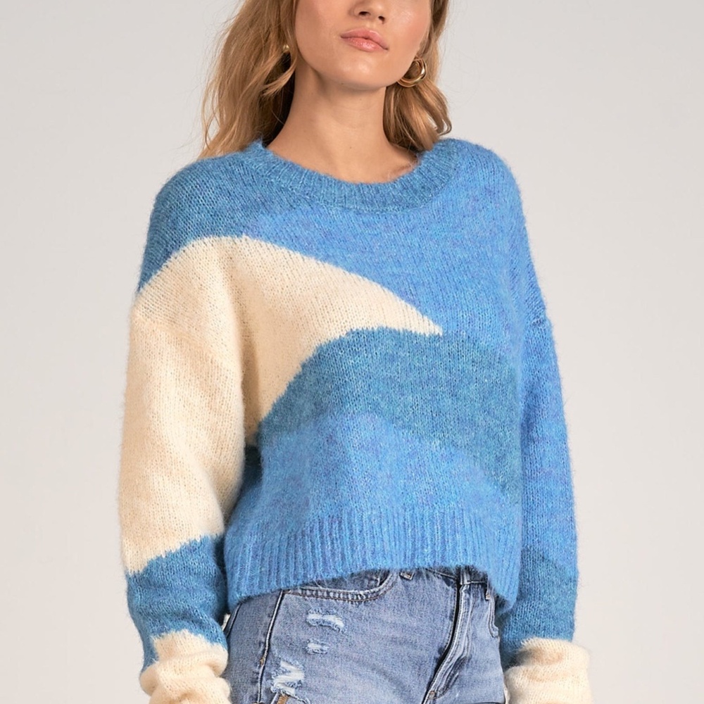 Triangles Sweater - Picture 3 of 4